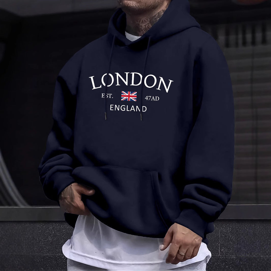 Fashion Personalized Printed Men's Hoodie Casual